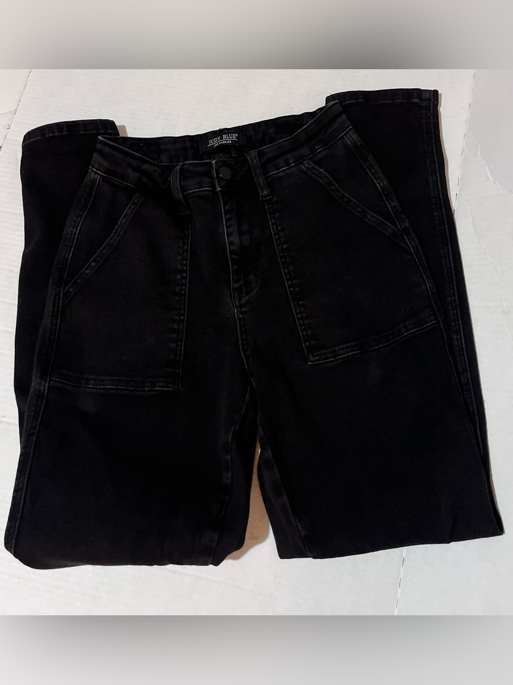 Size 3/26 Judy blue black joggers Denim cotton